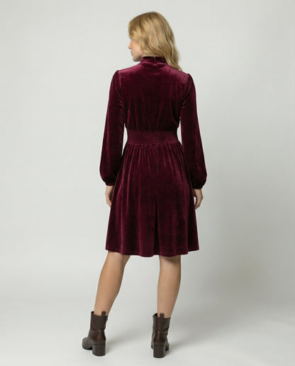 Elegantes Samtkleid Damen