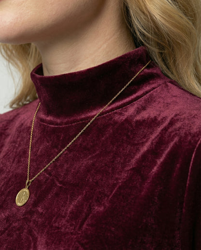 Elegantes Samtkleid Damen