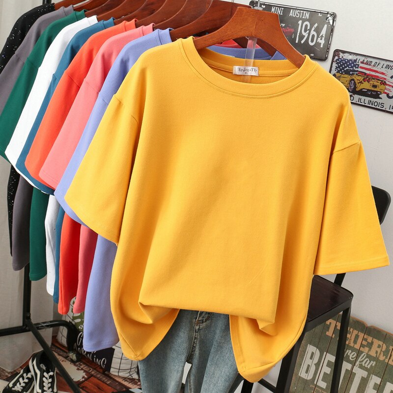 DMT | Kuscheliges Baumwoll-Basic: Plus-Size T-Shirt für Damen
