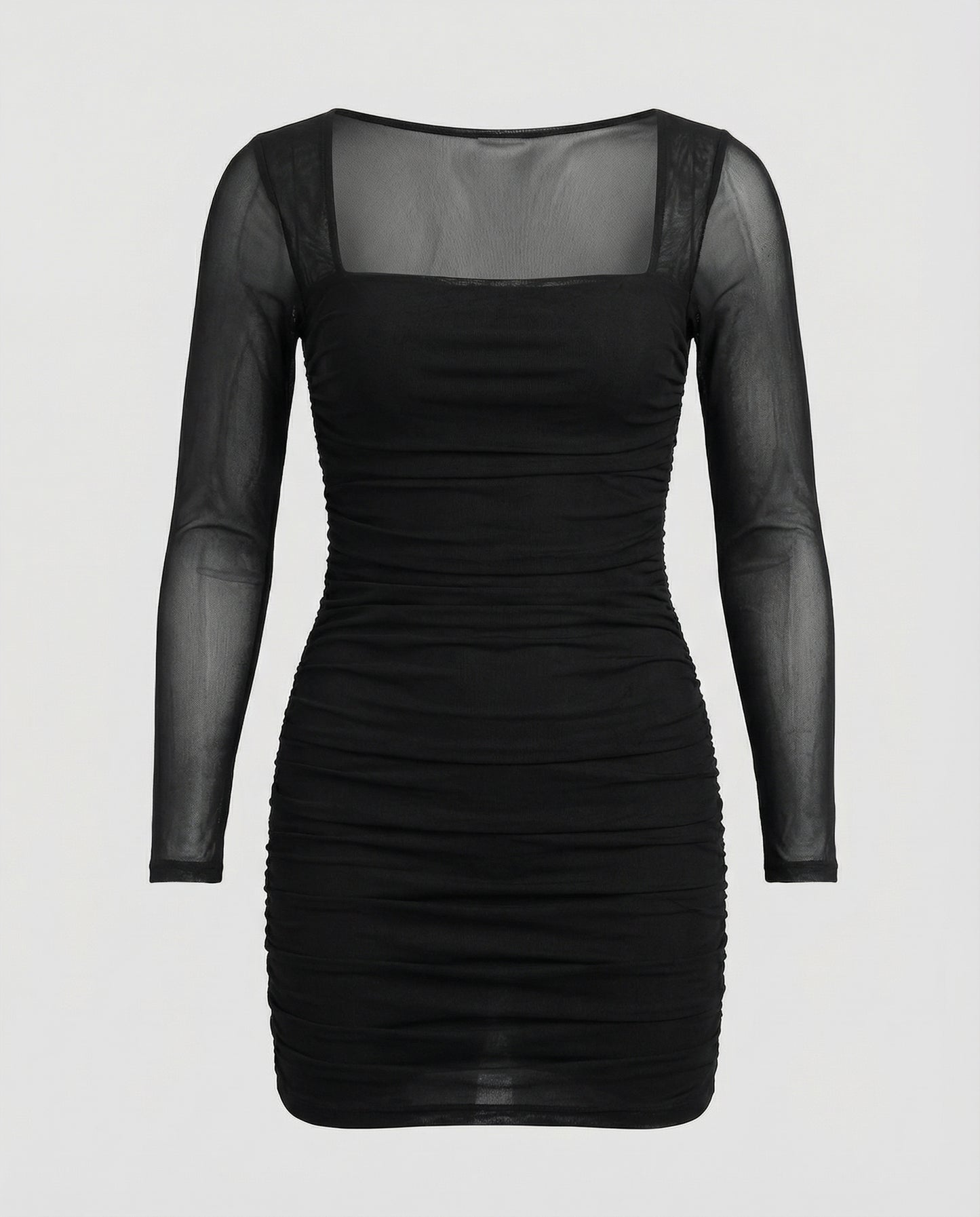 Elegantes Figurbetontes Winterkleid Damen