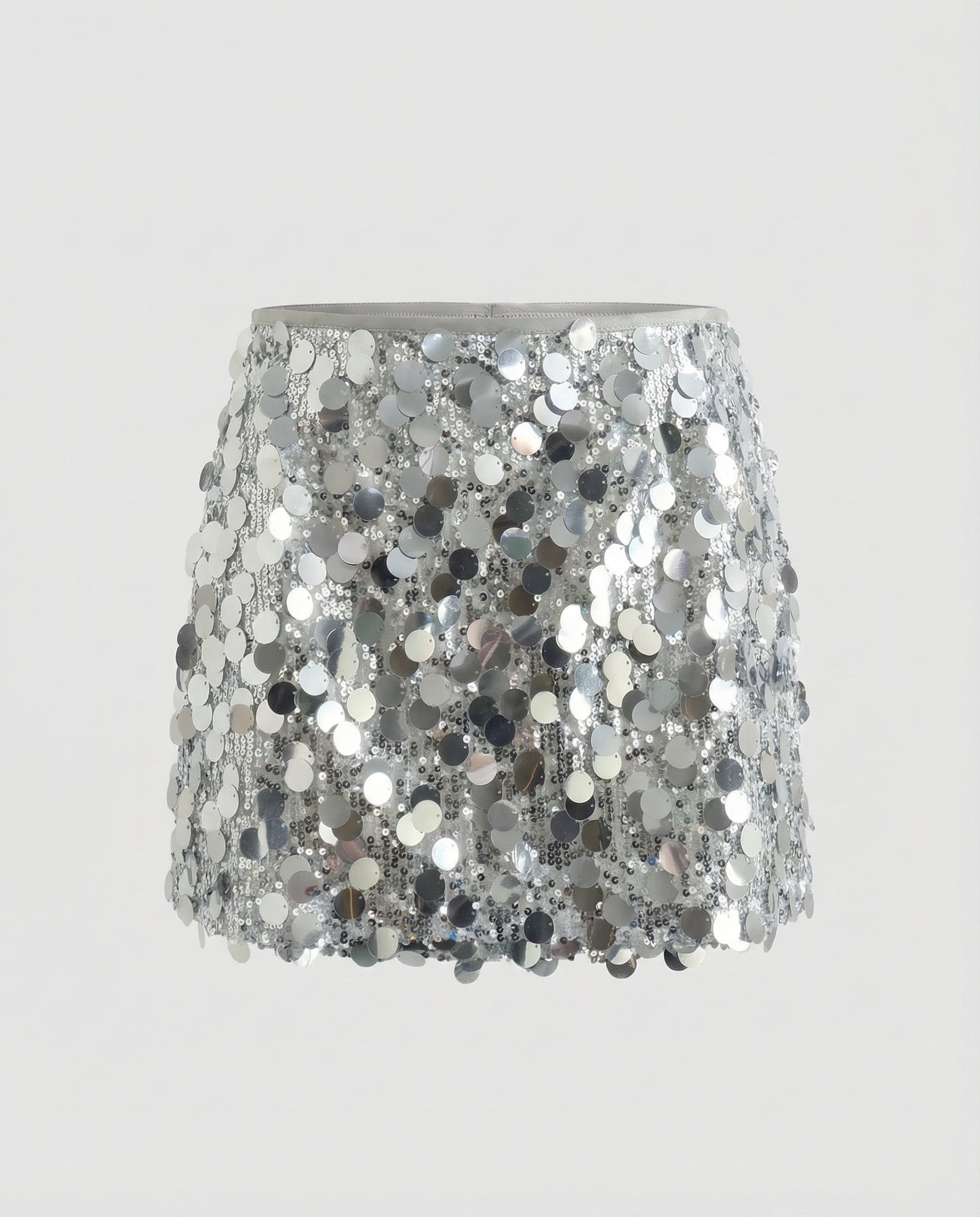 Eleganter Pailletten Minirock