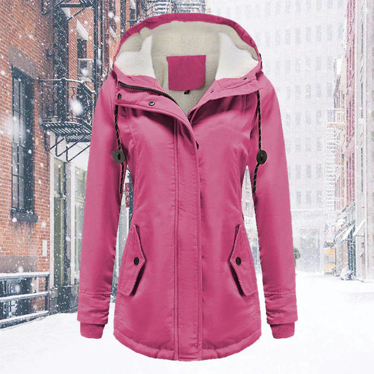 Deutsche Mode Trends | Kapuze | Reißverschluss | Winterjacke | Damenjacke