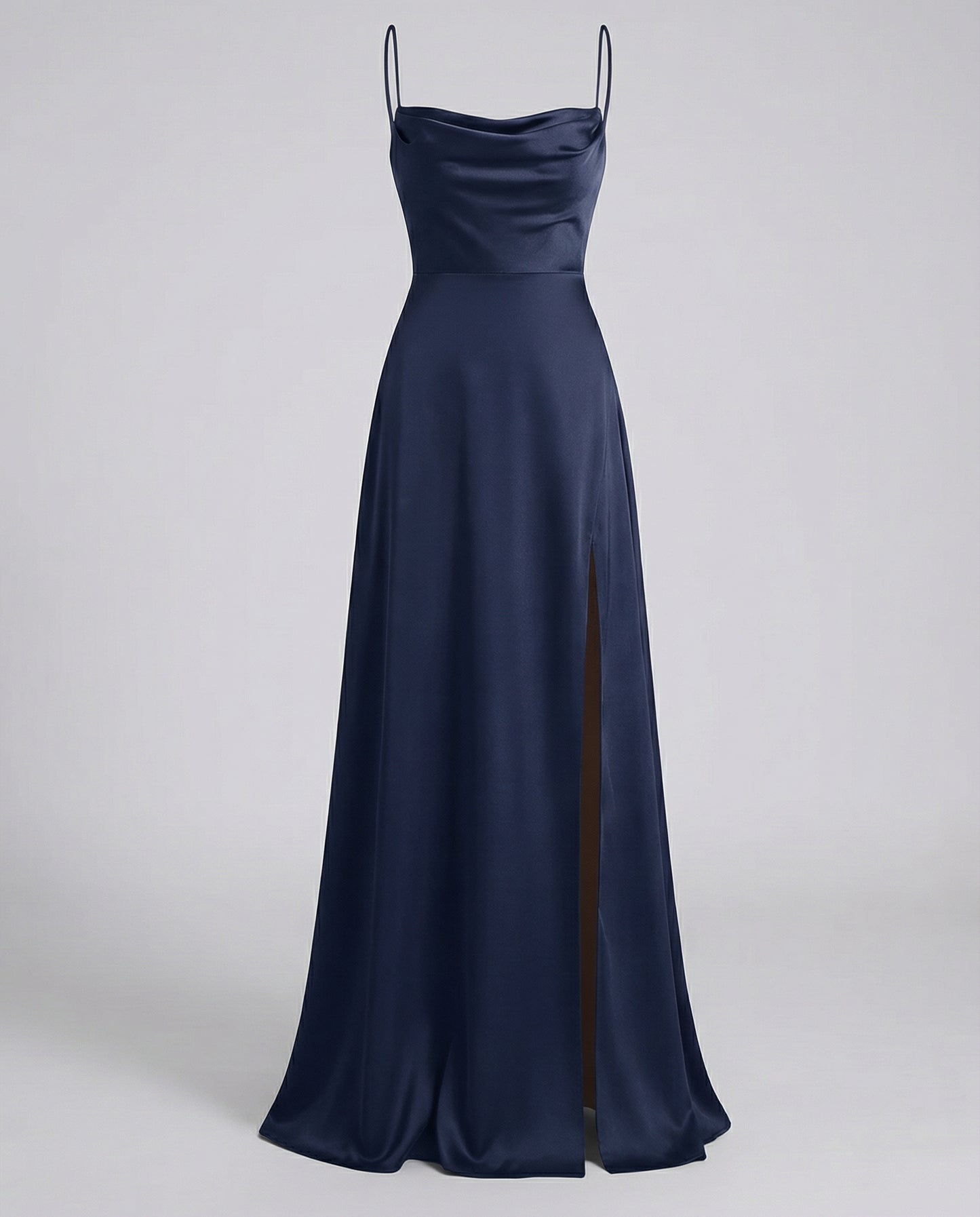 Elegantes Seiden Maxikleid Damen