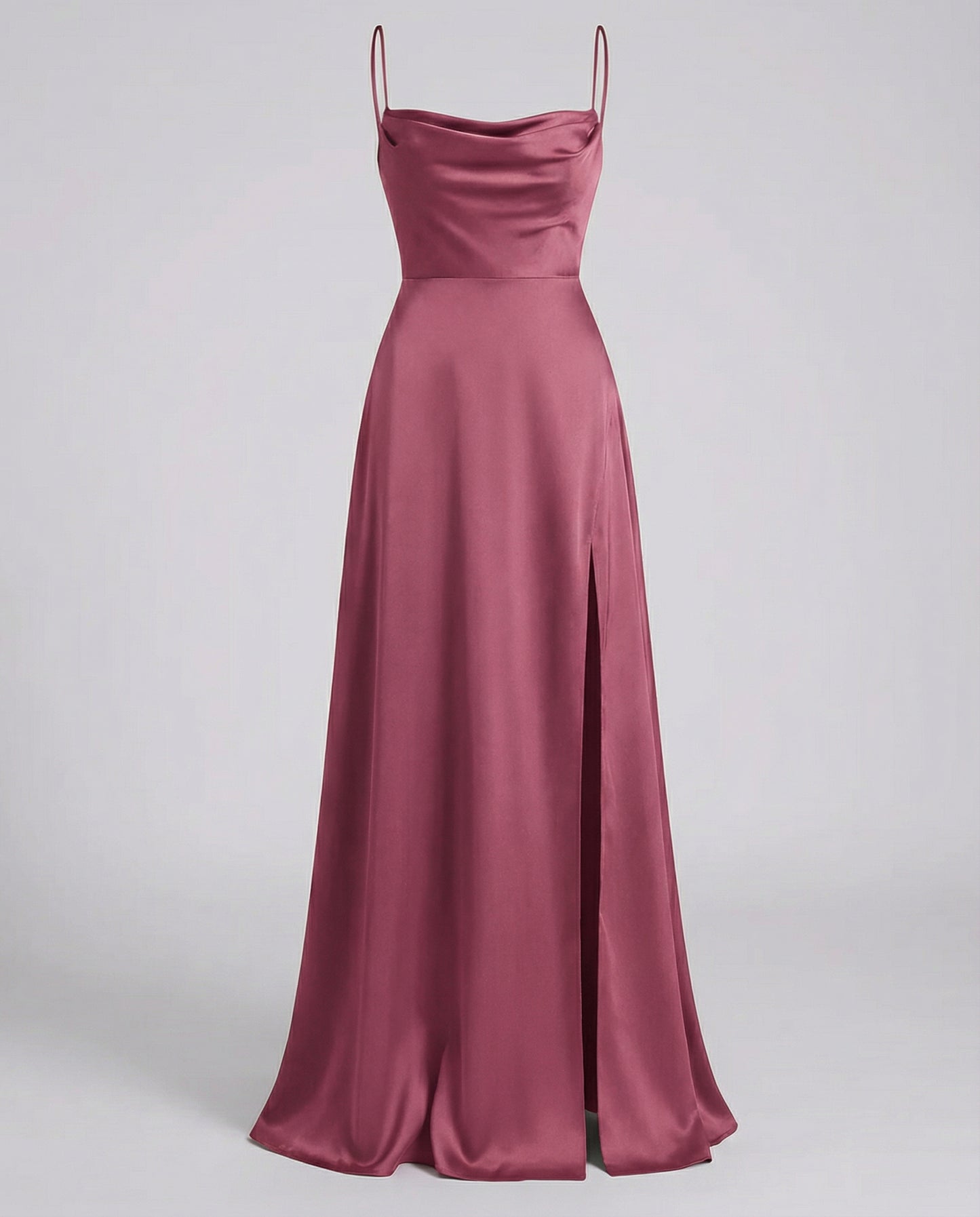 Elegantes Seiden Maxikleid Damen