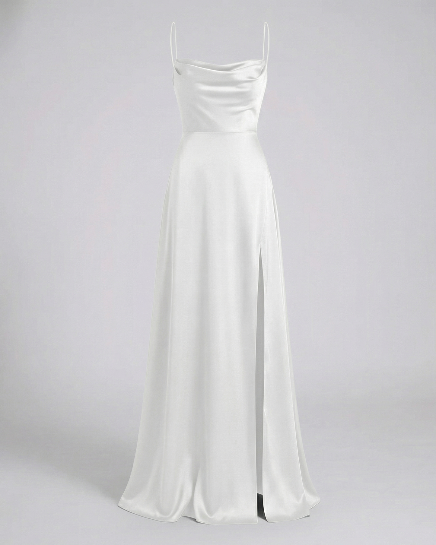 Elegantes Seiden Maxikleid Damen