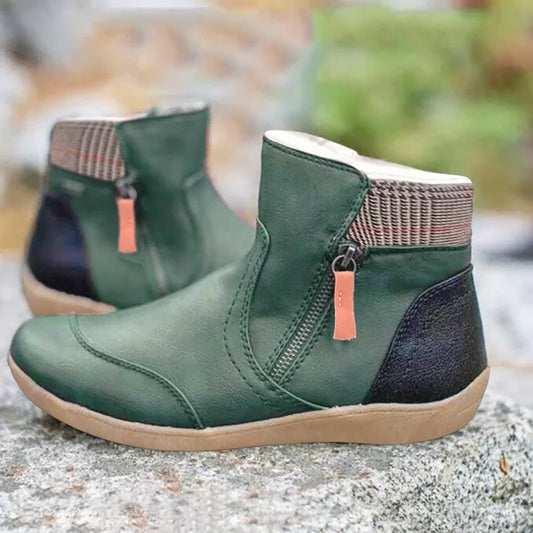 Wasserdichte, orthopädische Lederstiefel