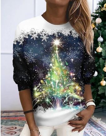 DMT - Elegant Weihnacht Sweatshirt